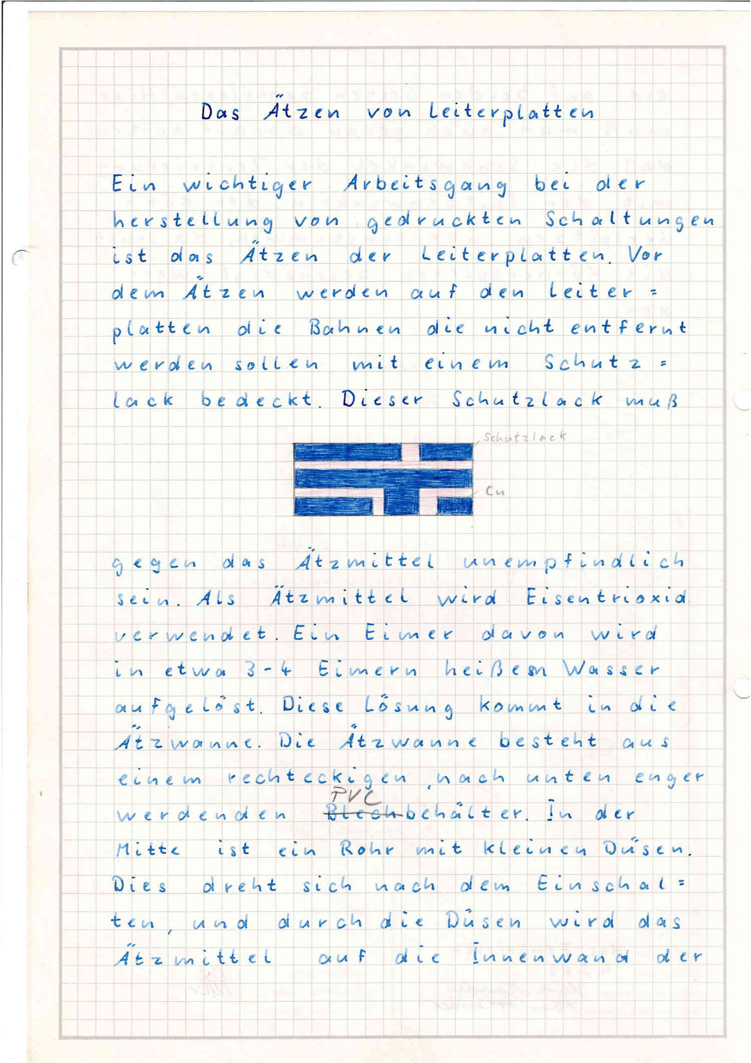Berichtsheft Heinz Mauder