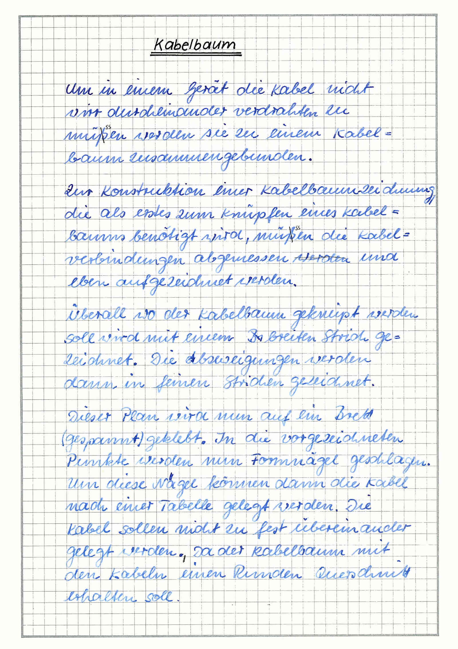 Kabelbaum I